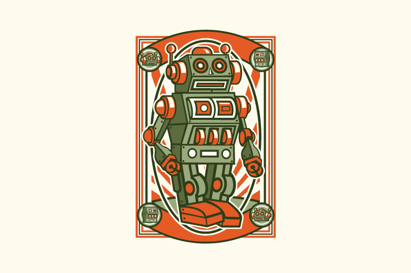 Cartoon Print Shirt: Build Strong Compositions Using Ready-Made Vector Templates