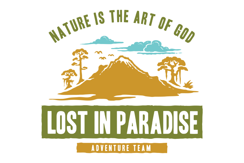 Turn Free Vector Art into Premium The Mountain T Shirts