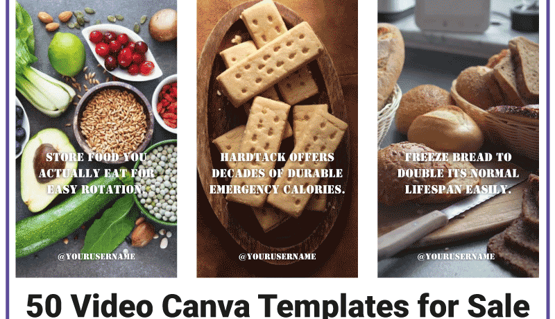 50 Food Videos Canva Templates for Sale with Powerful Profit Potential 50 Video Canva Templates for Sale with Powerful Profit Potential