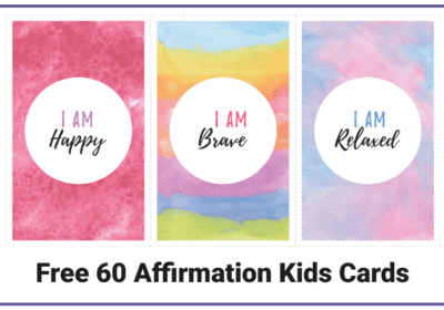 60 Affirmation Kids Cards with Powerful Positive Energy 60 Affirmation Kids Cards with Powerful Positive Energy