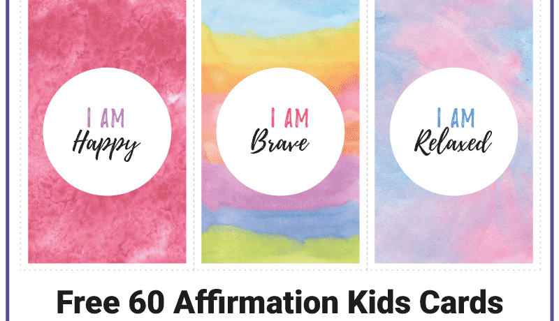 60 Affirmation Kids Cards with Powerful Positive Energy 60 Affirmation Kids Cards with Powerful Positive Energy