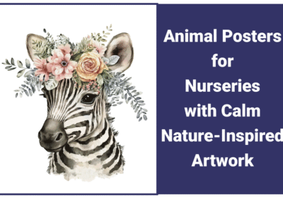 Animal Posters Inspired by Gentle Safari and Botanical Design Animal Posters Inspired by Gentle Safari and Botanical Design