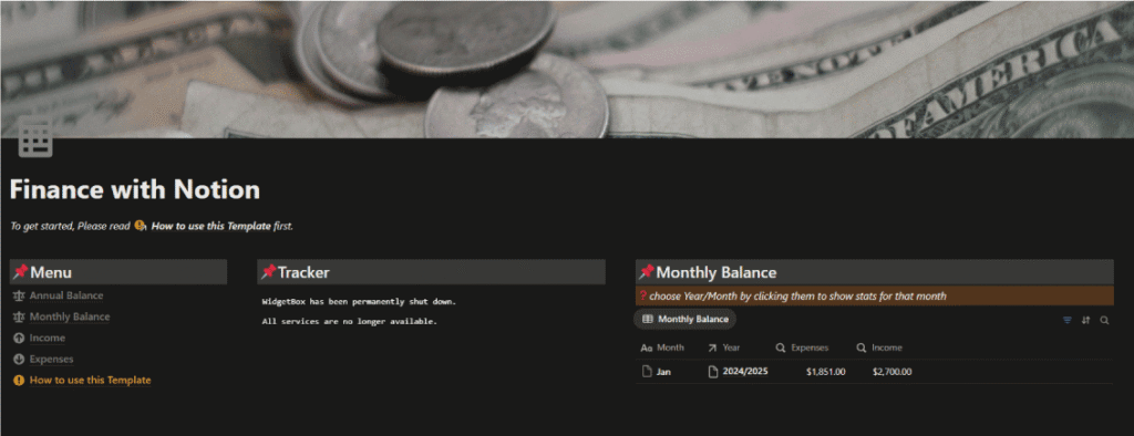 Free Notion Finance Tracker That Creates Spending Awareness