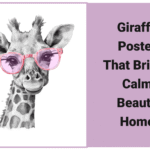 Rhino Poster Every Wildlife Art Fan Needs Giraffe Poster That Brings Calm Beauty Home