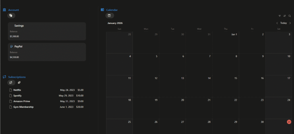 Notion Finance Tracker Free That Builds Healthy Habits