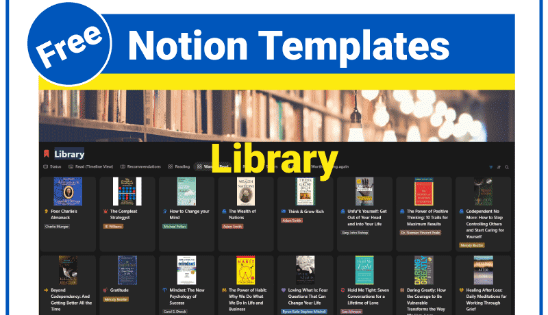 Notion Template Library That Instantly Boosts Productivity