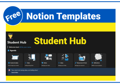 Notion Templates for Students with Powerful Organization