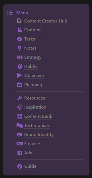 Notion for Content Creators That Improves Planning