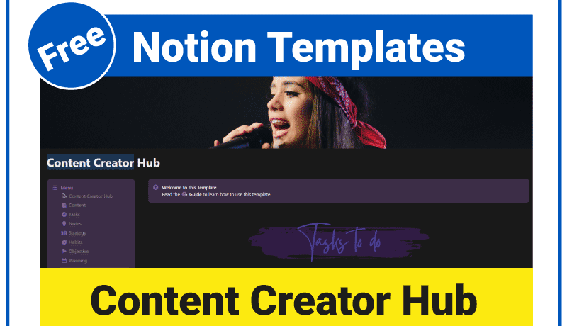 Notion for Content Creators with Powerful Workflow Control