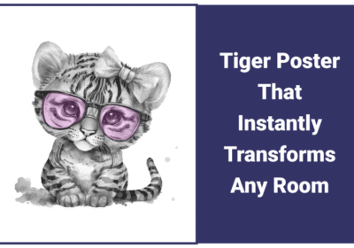 Tiger Poster That Instantly Transforms Any Room Tiger Poster That Instantly Transforms Any Room