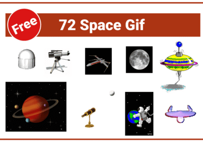 72 Space Gif Files Bring Brilliant Motion to Projects