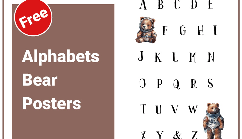 Alphabet Poster That Creates Magical Nursery Walls Alphabet Poster That Creates Magical Nursery Walls