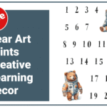 Bear Art Prints Provide Beautifully Creative Learning Decor