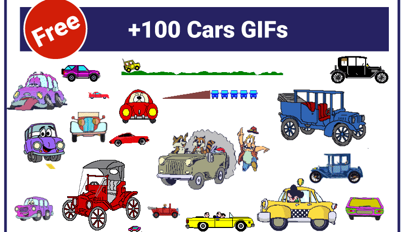 Cars GIF: Powerful Collection for Designers Cars GIF Powerful Collection for Designers