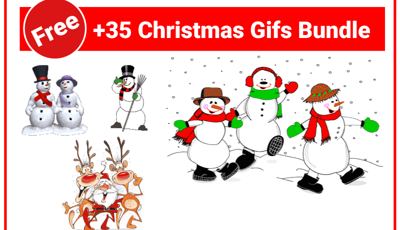 Christmas Gifs Bundle Delivers Powerful Holiday Magic
