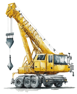 Construction Vehicles Stickers and posters