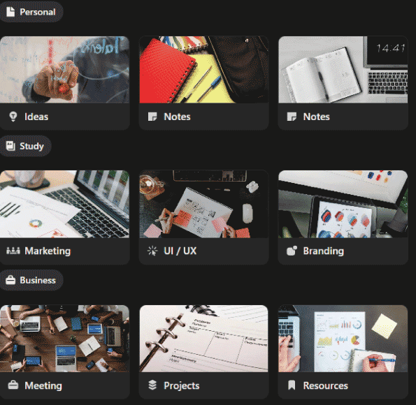 Customization Power Inside a Notion Notebook Template