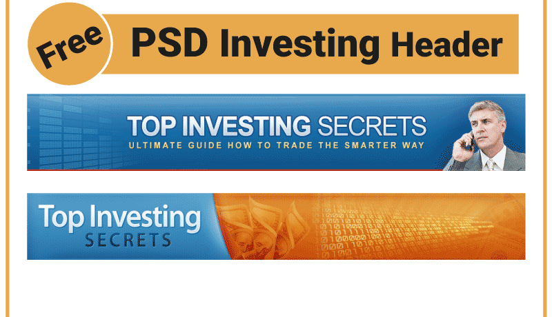 Free Header Templates with Powerful Investing Design