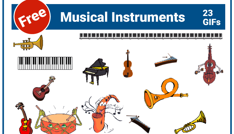 Musical Instruments Stunning Animated 23 GIF Gallery