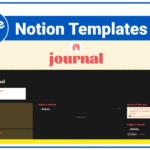 Notion Journal Template Free with Powerful Reflection