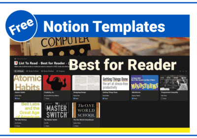 Notion Reading List That Instantly Organizes Books