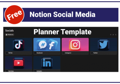 Notion Social Media Planner Template Free: Amazing Resource Notion Social Media Planner Template Free Amazing Resource
