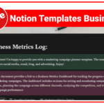 Notion Templates Business That Boosts Performance Tracking