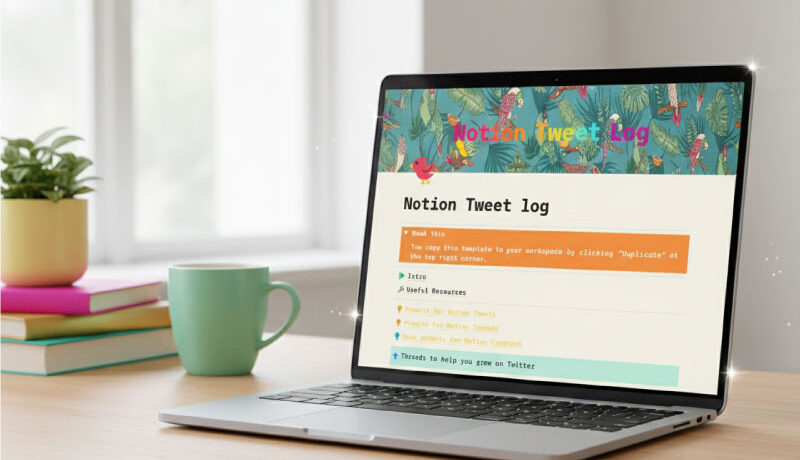 Practical social media planner notion setup for beginners