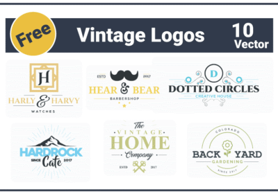 Vintage Logos Powerful Retro Branding Pack