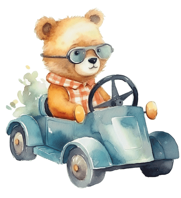 Why Bear in a Car Artwork Captures Attention