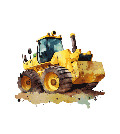 Why Bulldozer Posters Create a Strong Visual Impact