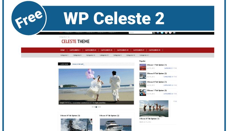 WordPress Theme Celeste: Powerful Design for Modern Websites WordPress Theme Celeste Powerful Design for Modern Websites