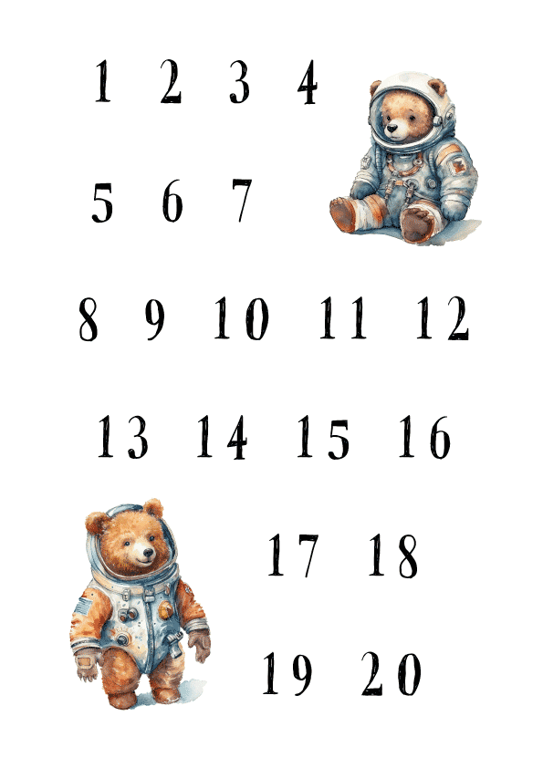 bear art prints - A Creative Touch for Any Nursery or Classroom